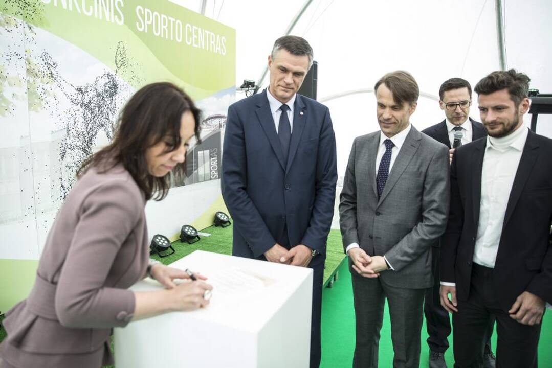 Vilniuje iškils naujas sporto centras