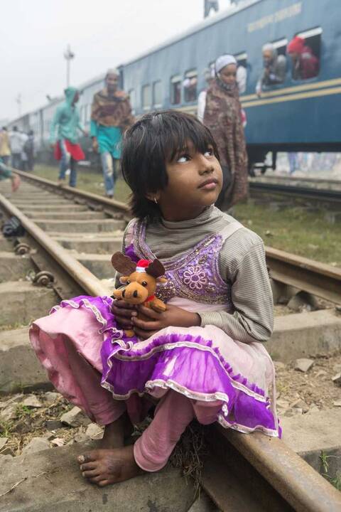 R. Požerskio fotografijų paroda „Bangladešo vaikai“