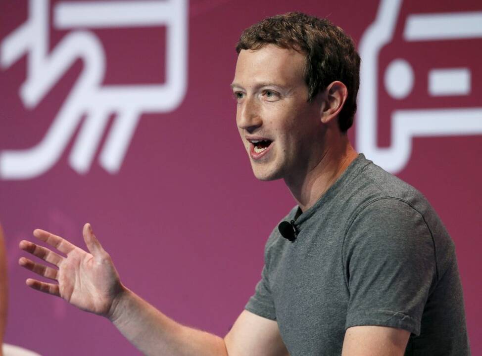 „Facebook“ įkūrėjas Markas Zuckerbergas
