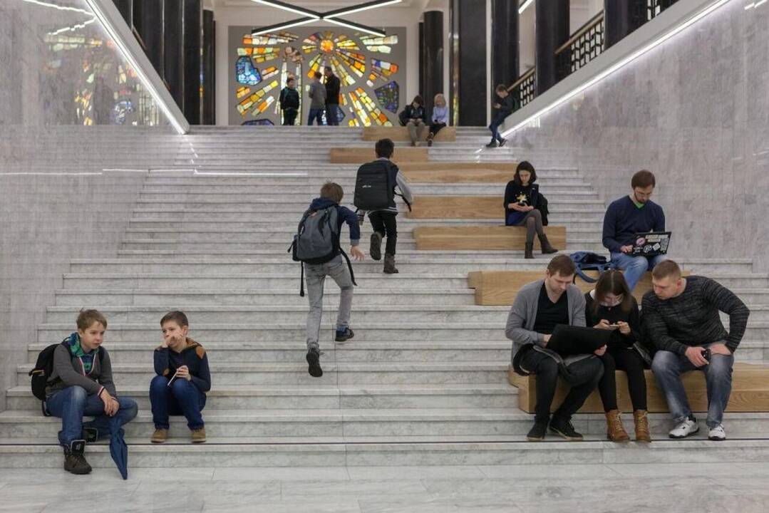 Jaunieji vilniečiai prisijungė prie iniciatyvos "Hour of Code"