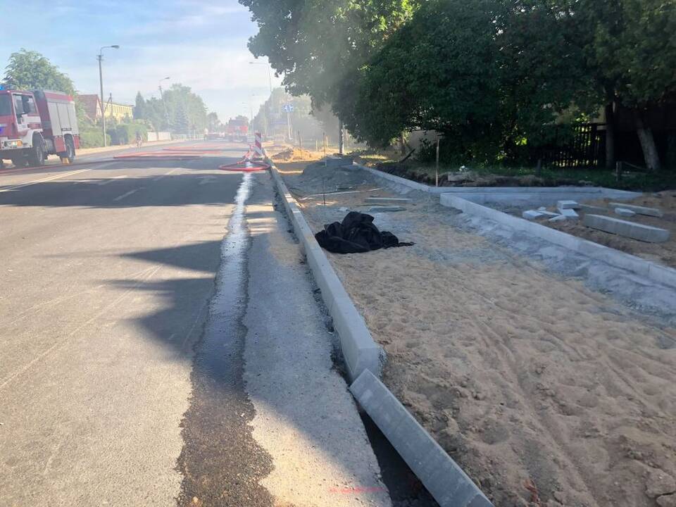 Garliavoje degė namas