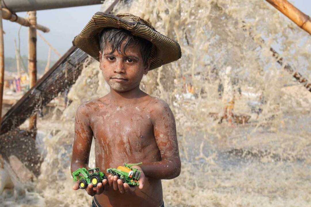R. Požerskio fotografijų paroda „Bangladešo vaikai“