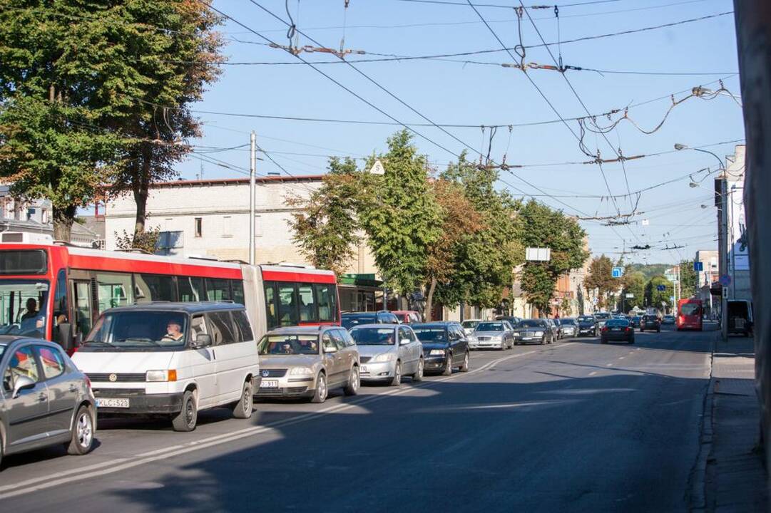 Avarija Šv. Gertrūdos gatvėje