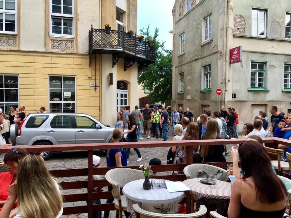 Muštynės Klaipėdoje