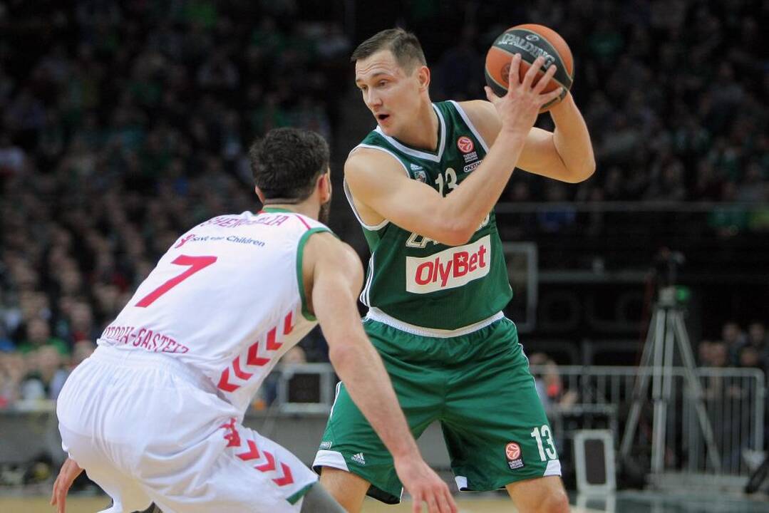 Paskutines metų rungtynes Kauno „Žalgiris“ Eurolygoje skaudžai pralaimėjo Vitorijos „Laboral Kutxa“.