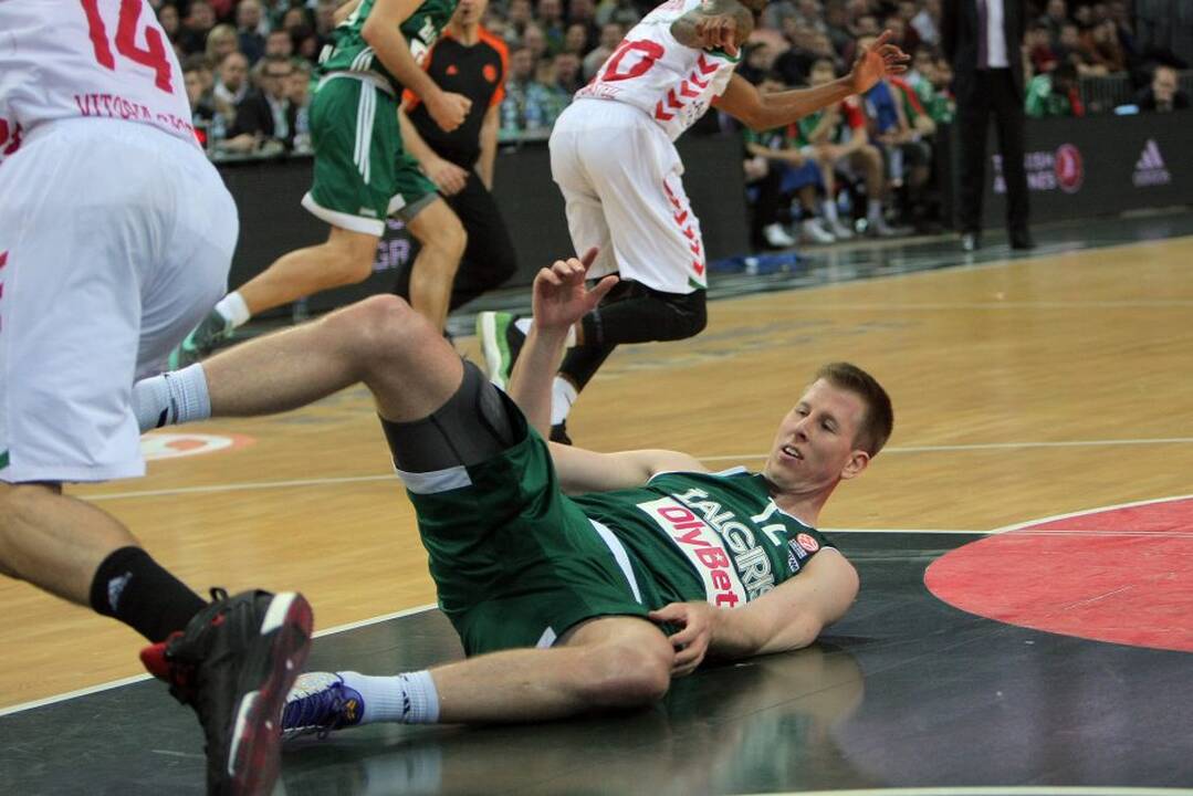 Paskutines metų rungtynes Kauno „Žalgiris“ Eurolygoje skaudžai pralaimėjo Vitorijos „Laboral Kutxa“.