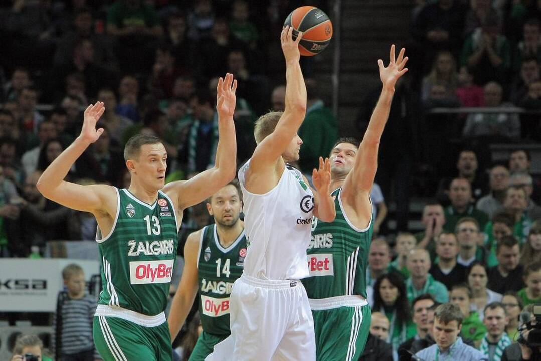 Eurolyga: „Žalgiris“ – „Stelmet“.