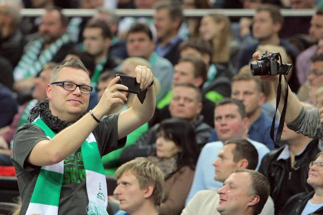 Eurolyga: „Žalgiris“ – „Stelmet“.