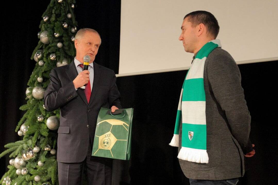 Kauno futbolo klubo „Spyris“ sezono uždarymas vyko „Žalgirio arenos“ amfiteatre. 