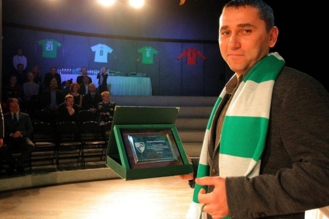 Kauno futbolo klubo „Spyris“ sezono uždarymas vyko „Žalgirio arenos“ amfiteatre. 