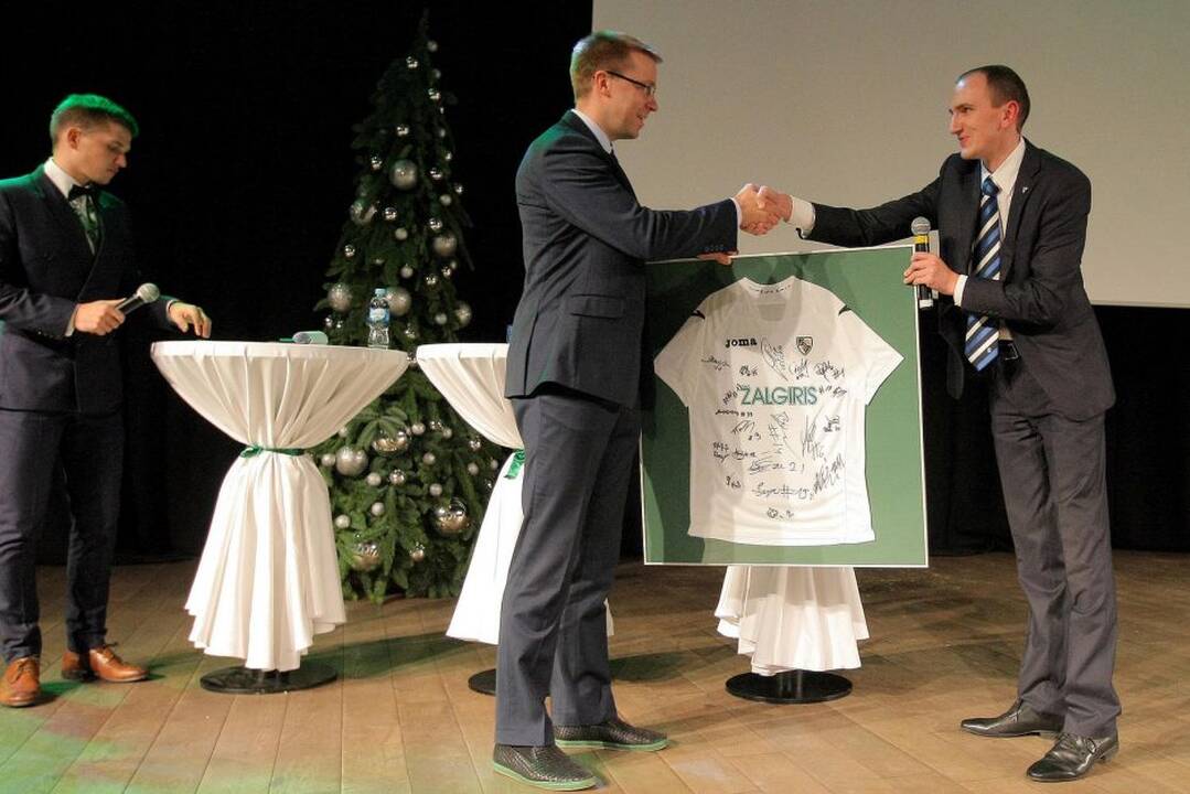 Kauno futbolo klubo „Spyris“ sezono uždarymas vyko „Žalgirio arenos“ amfiteatre. 