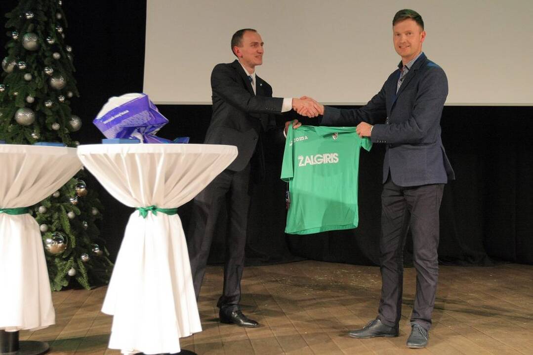 Kauno futbolo klubo „Spyris“ sezono uždarymas vyko „Žalgirio arenos“ amfiteatre. 