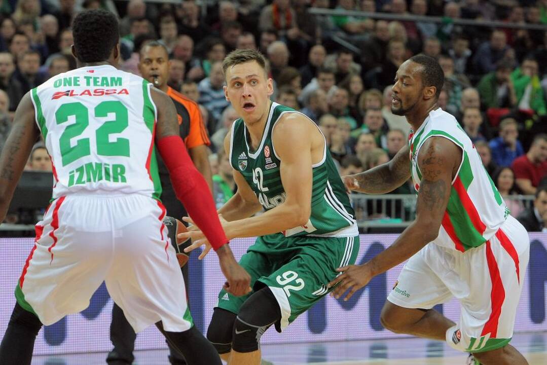Eurolygos rungtynės: Kauno „Žalgiris“ – Izmyro „Pinar Karsiyaka“.