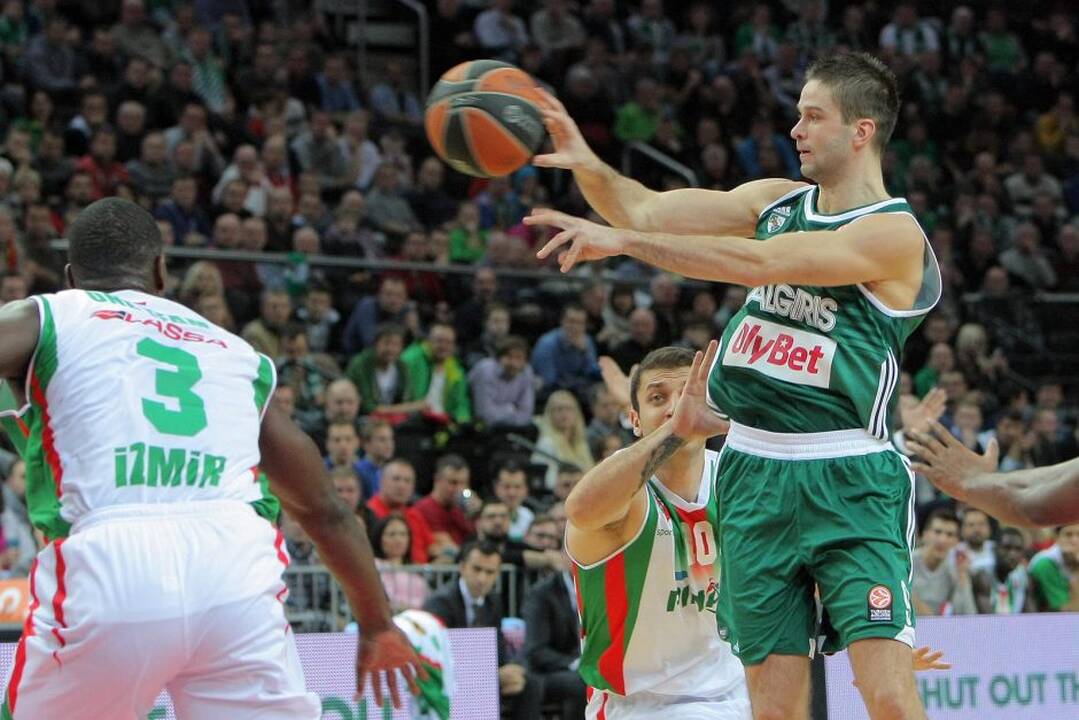 Eurolygos rungtynės: Kauno „Žalgiris“ – Izmyro „Pinar Karsiyaka“.