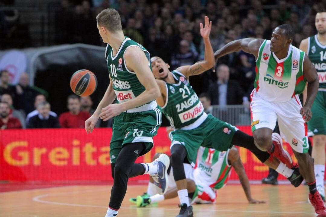 Eurolygos rungtynės: Kauno „Žalgiris“ – Izmyro „Pinar Karsiyaka“.