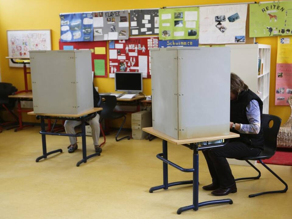 Rinkimus Vokietijoje laimėjo A. Merkel partija