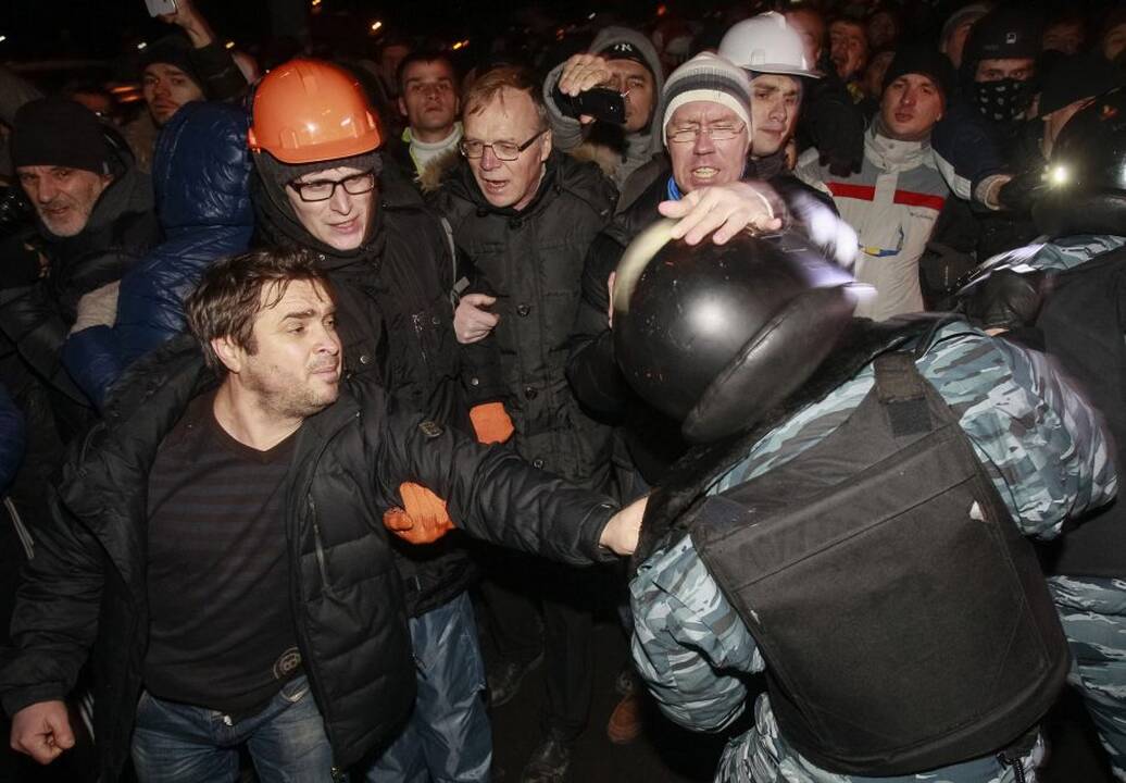  Lucenka hospitalizuotas po susirėmimo su milicijos specialiosiomis pajėgomis
