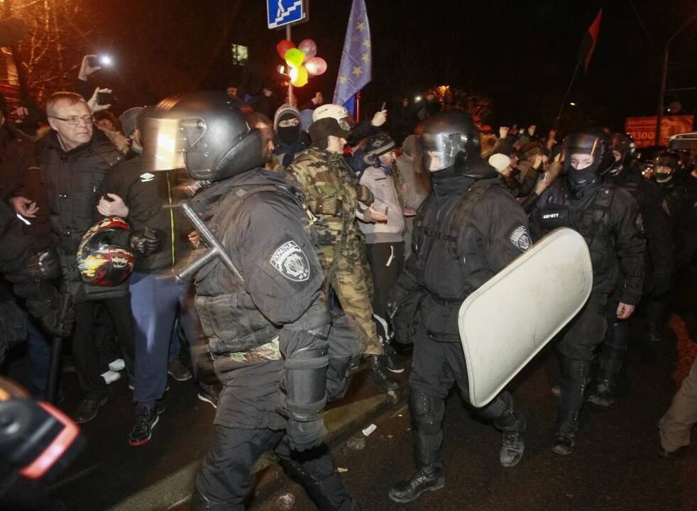  Lucenka hospitalizuotas po susirėmimo su milicijos specialiosiomis pajėgomis