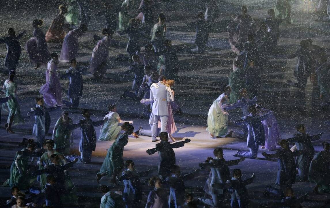 Sočio olimpinių žaidynių atidarymo ceremonija