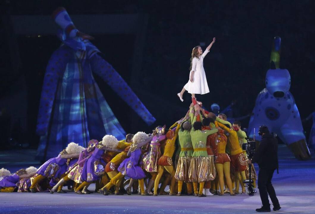 Sočio olimpinių žaidynių atidarymo ceremonija
