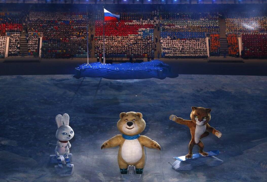 Sočio olimpinių žaidynių atidarymo ceremonija