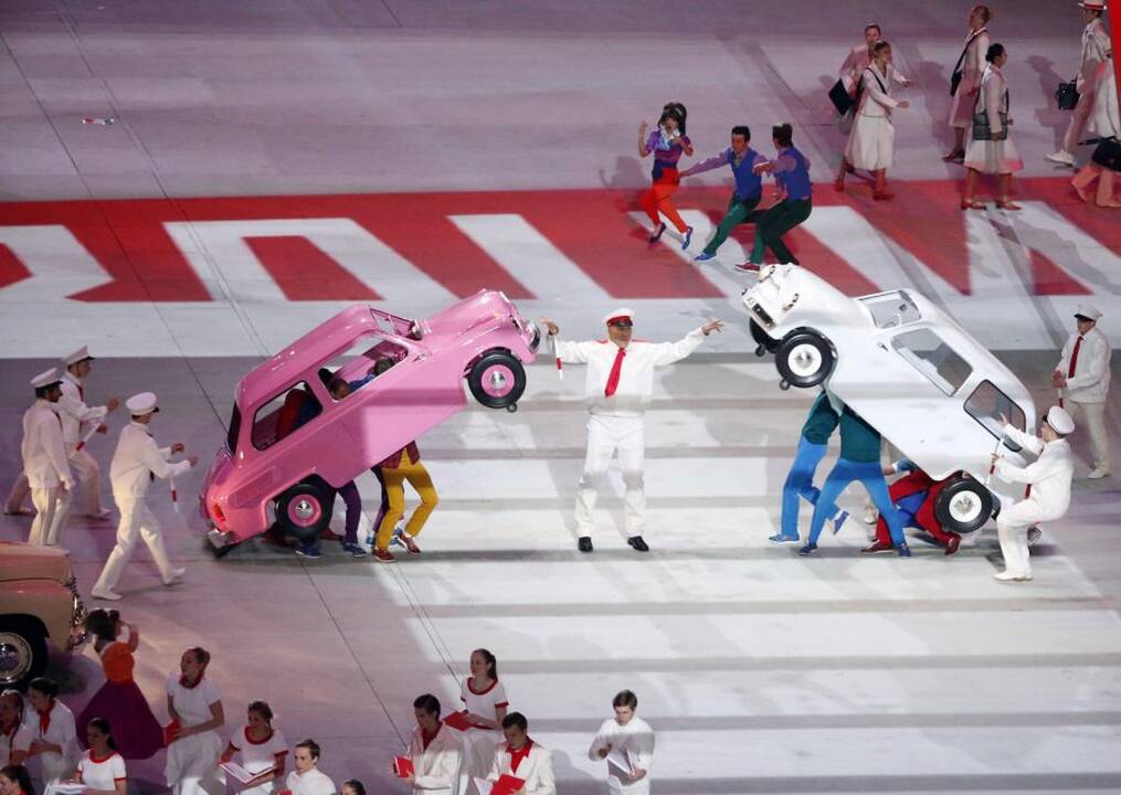 Sočio olimpinių žaidynių atidarymo ceremonija