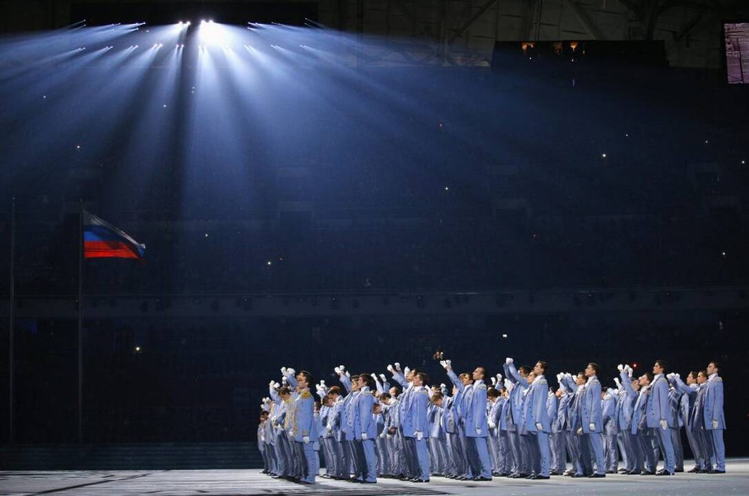 Sočio olimpinių žaidynių atidarymo ceremonija