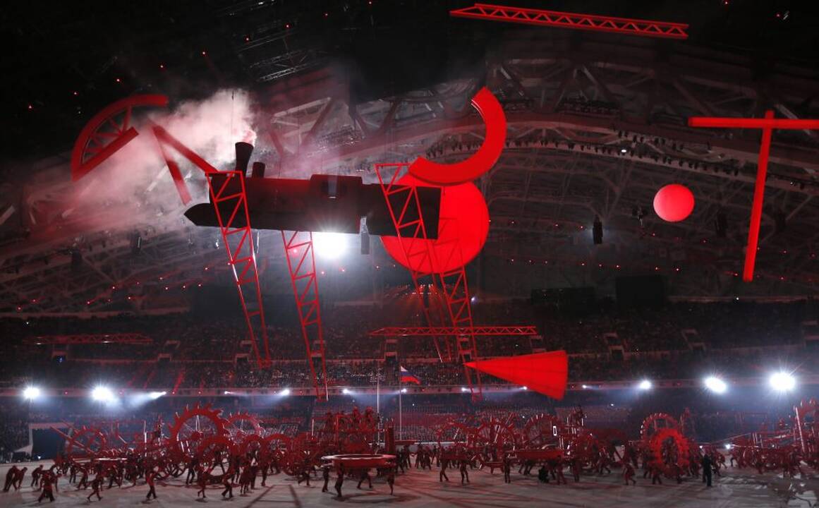 Sočio olimpinių žaidynių atidarymo ceremonija