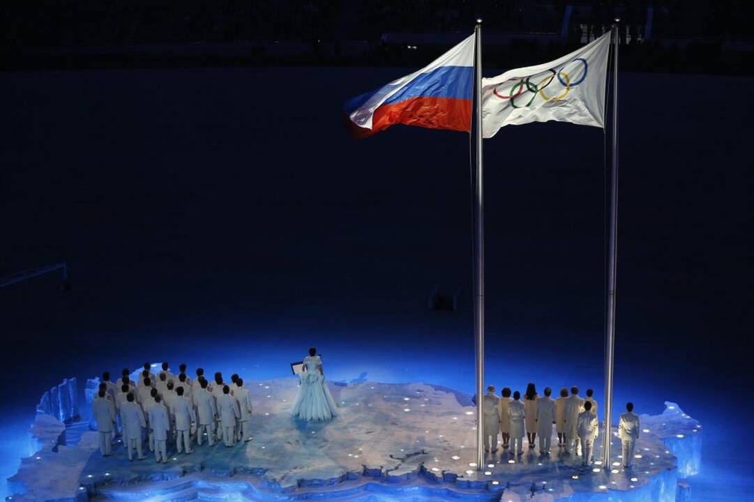 Sočio olimpinių žaidynių atidarymo ceremonija