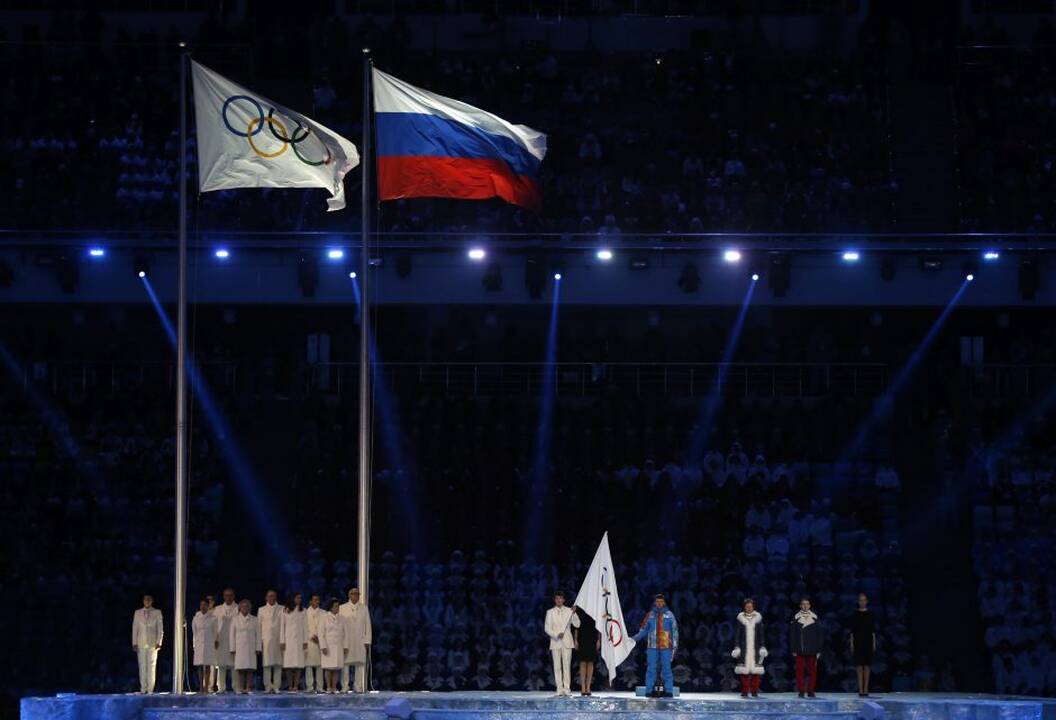 Sočio olimpinių žaidynių atidarymo ceremonija