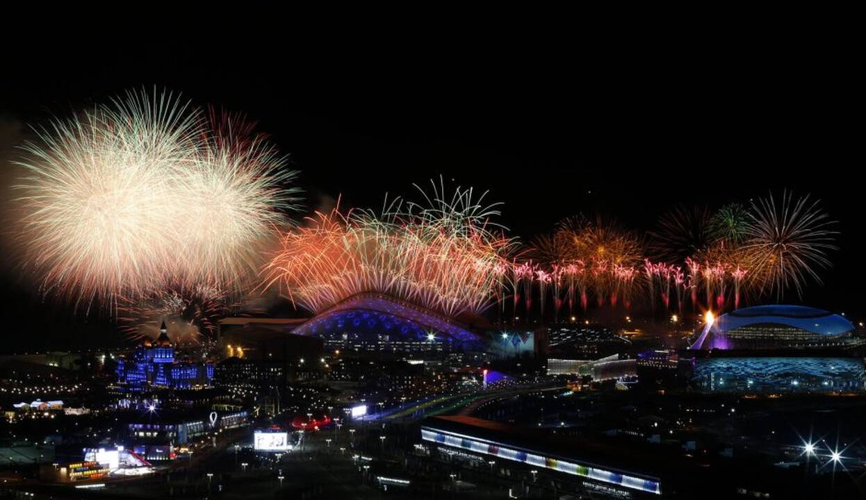 Sočio olimpinių žaidynių atidarymo ceremonija