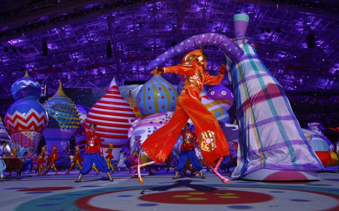 Sočio olimpinių žaidynių atidarymo ceremonija