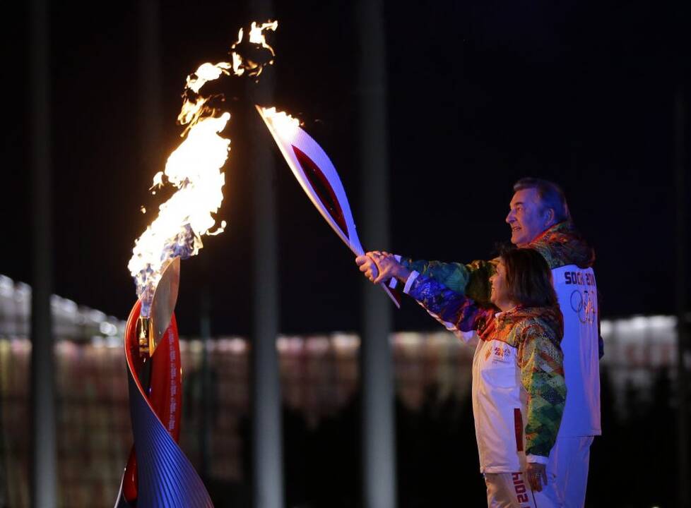 Sočio olimpinių žaidynių atidarymo ceremonija