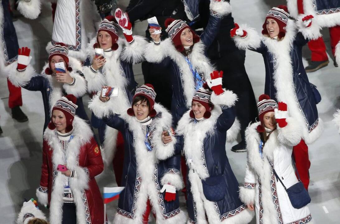 Sočio olimpinių žaidynių atidarymo ceremonija