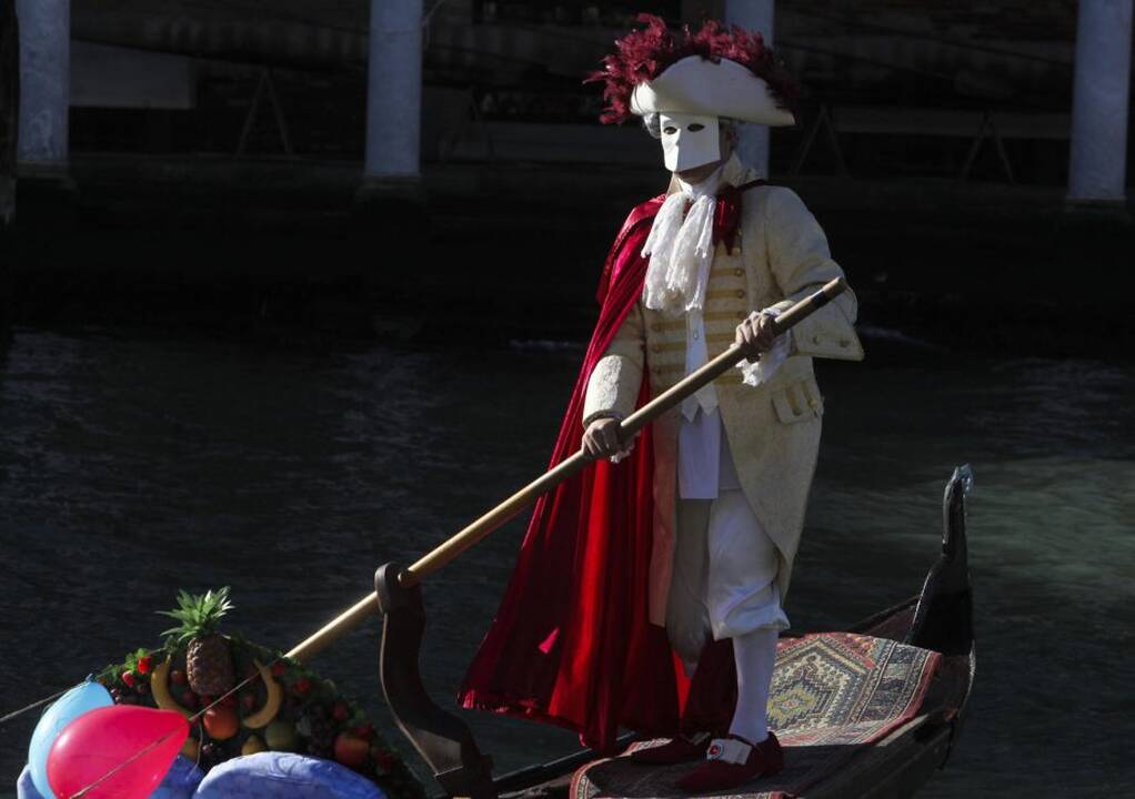 Prasidėjo Venecijos karnavalas