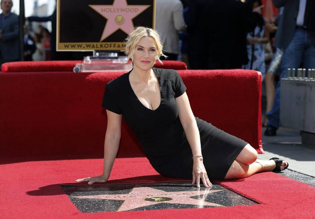 K. Winslet jau turi savo žvaigždę Holivudo šlovės alėjoje