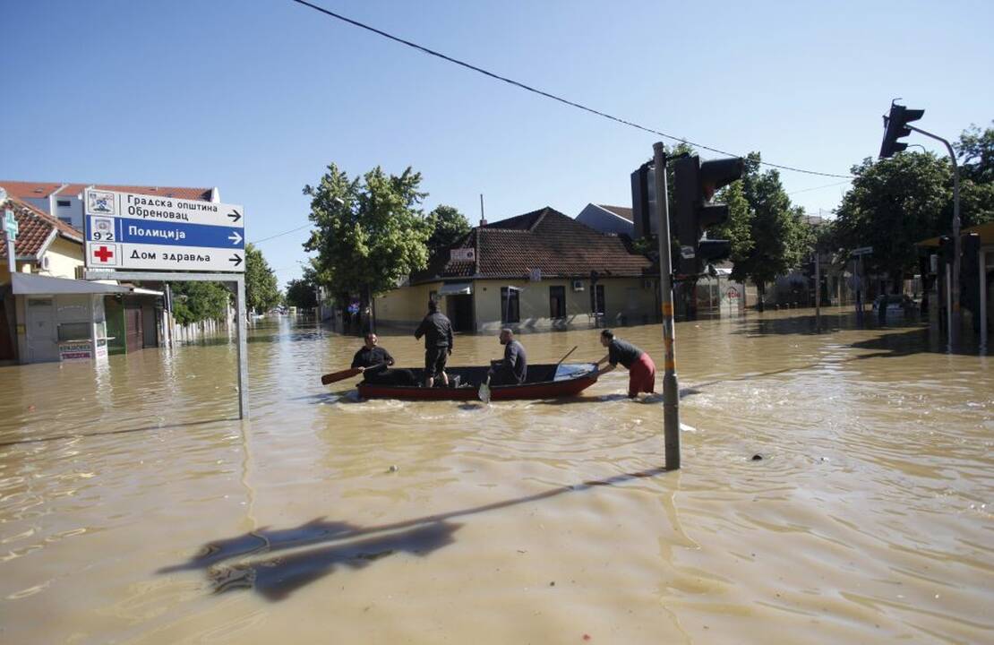 Potvynis Balkanuose