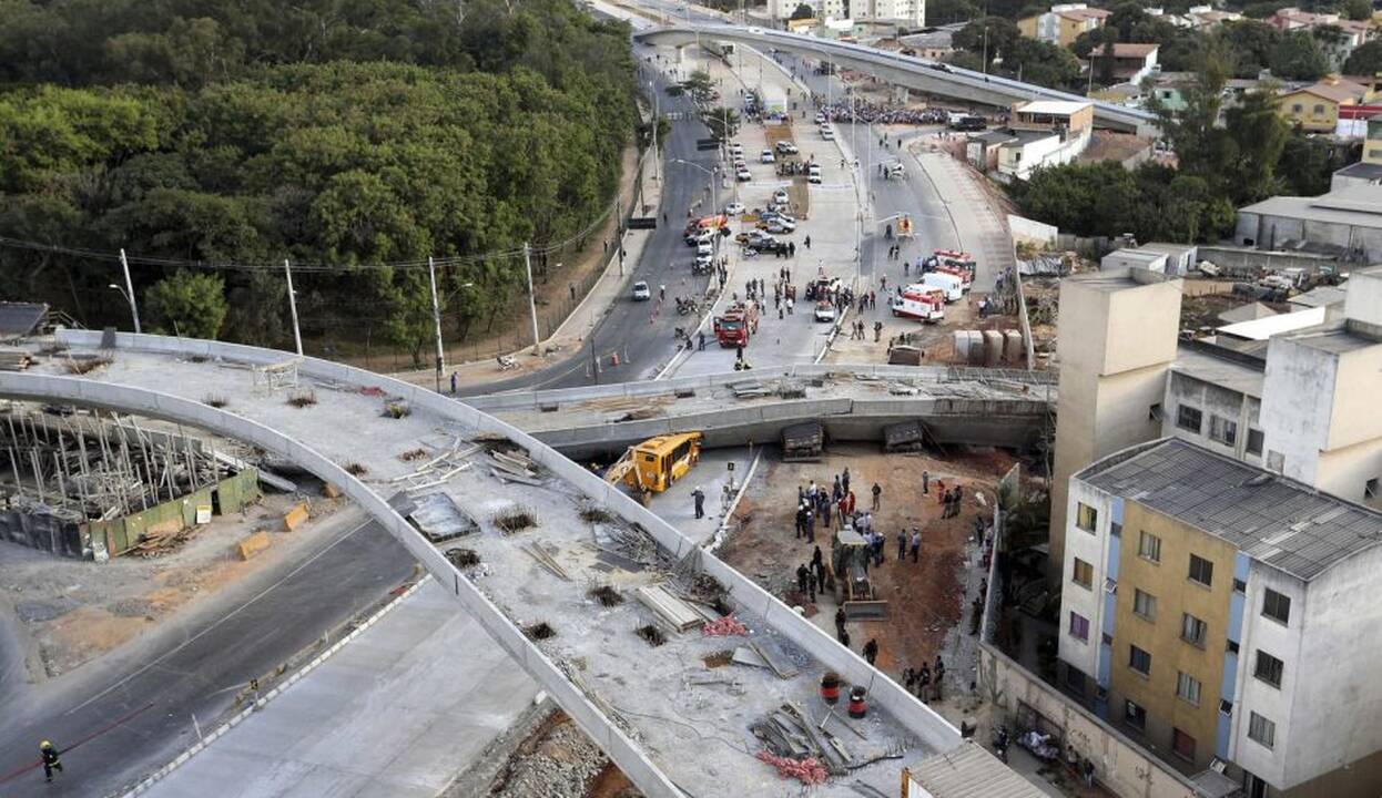Brazilijoje sugriuvo statomas viadukas