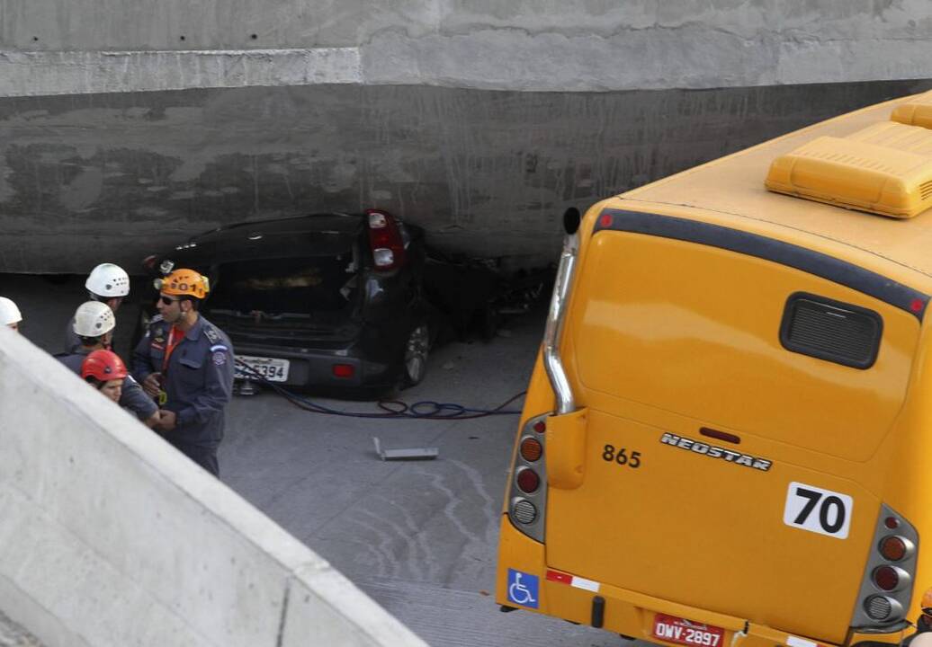 Brazilijoje sugriuvo statomas viadukas