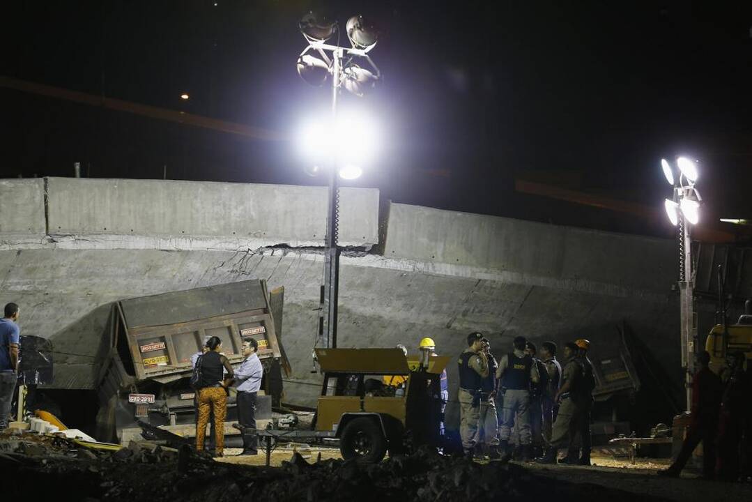Brazilijoje sugriuvo statomas viadukas