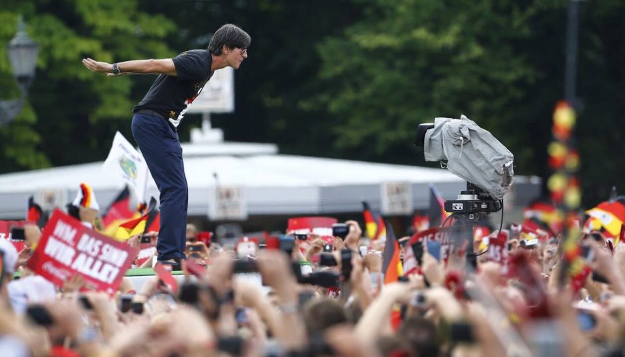 Vokietijos rinktinė parskrido namo