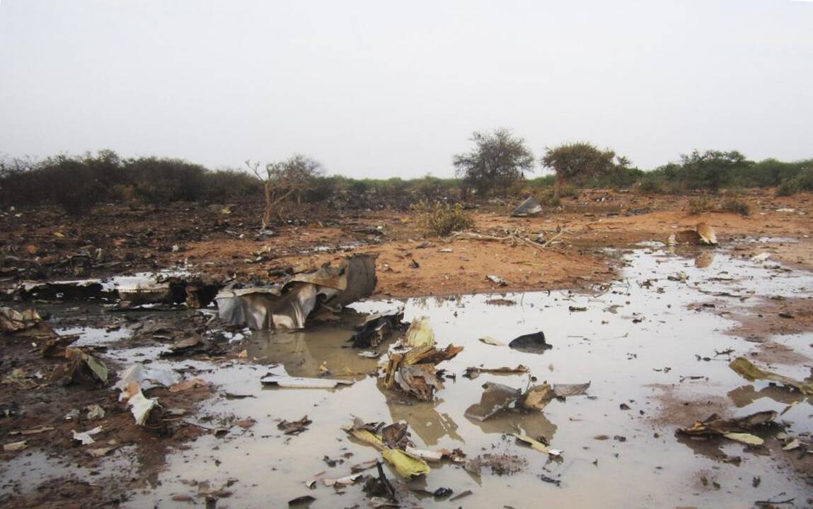 „Air Algerie“ lėktuvo nuolaužos