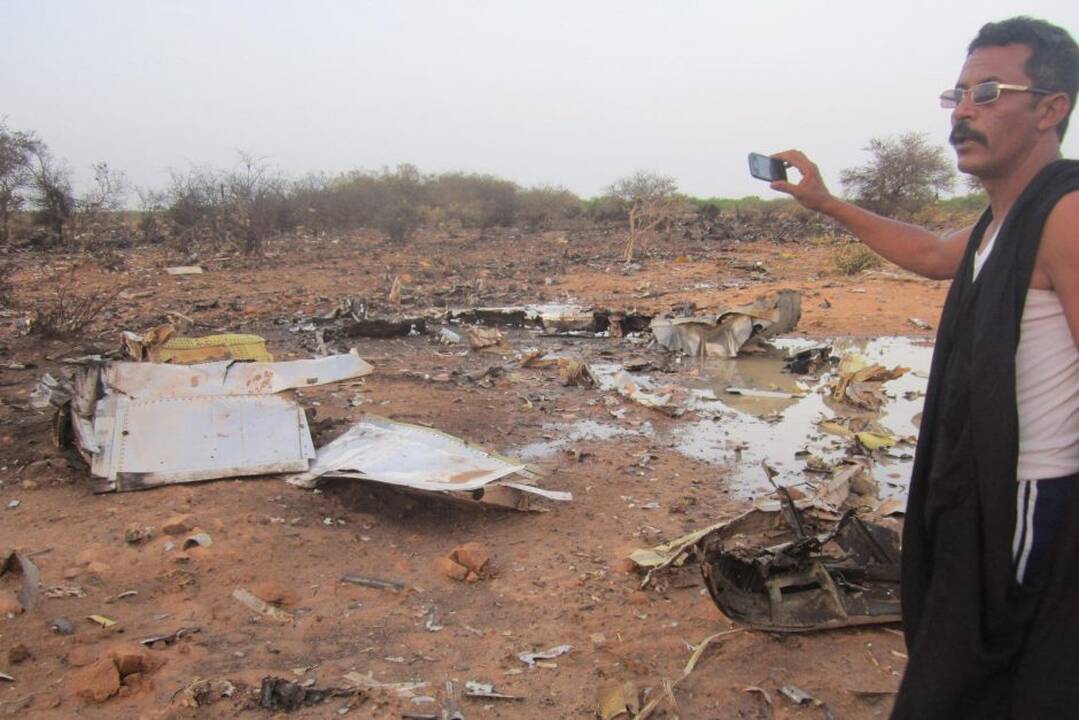 „Air Algerie“ lėktuvo nuolaužos