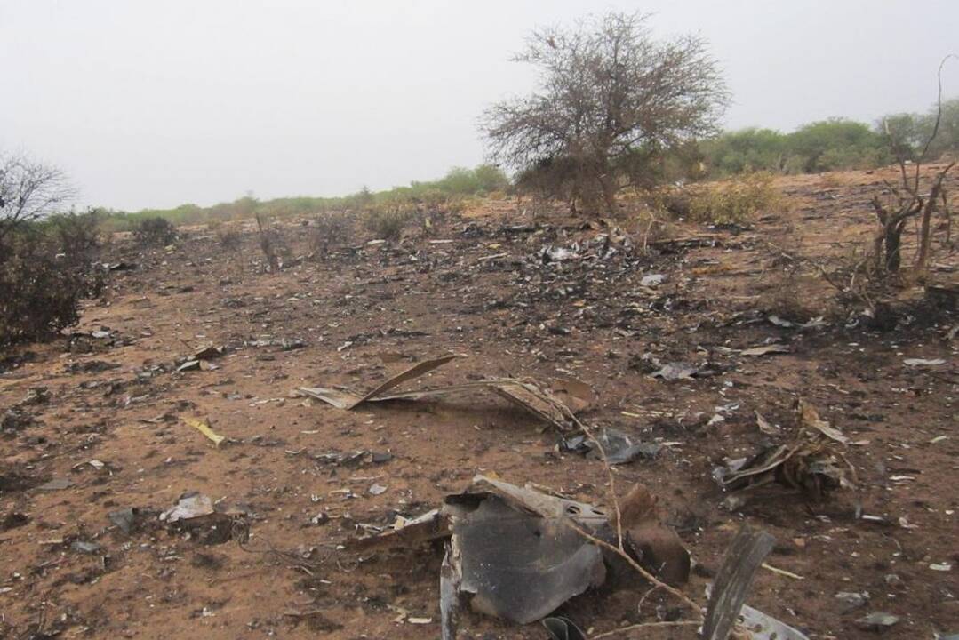 „Air Algerie“ lėktuvo nuolaužos