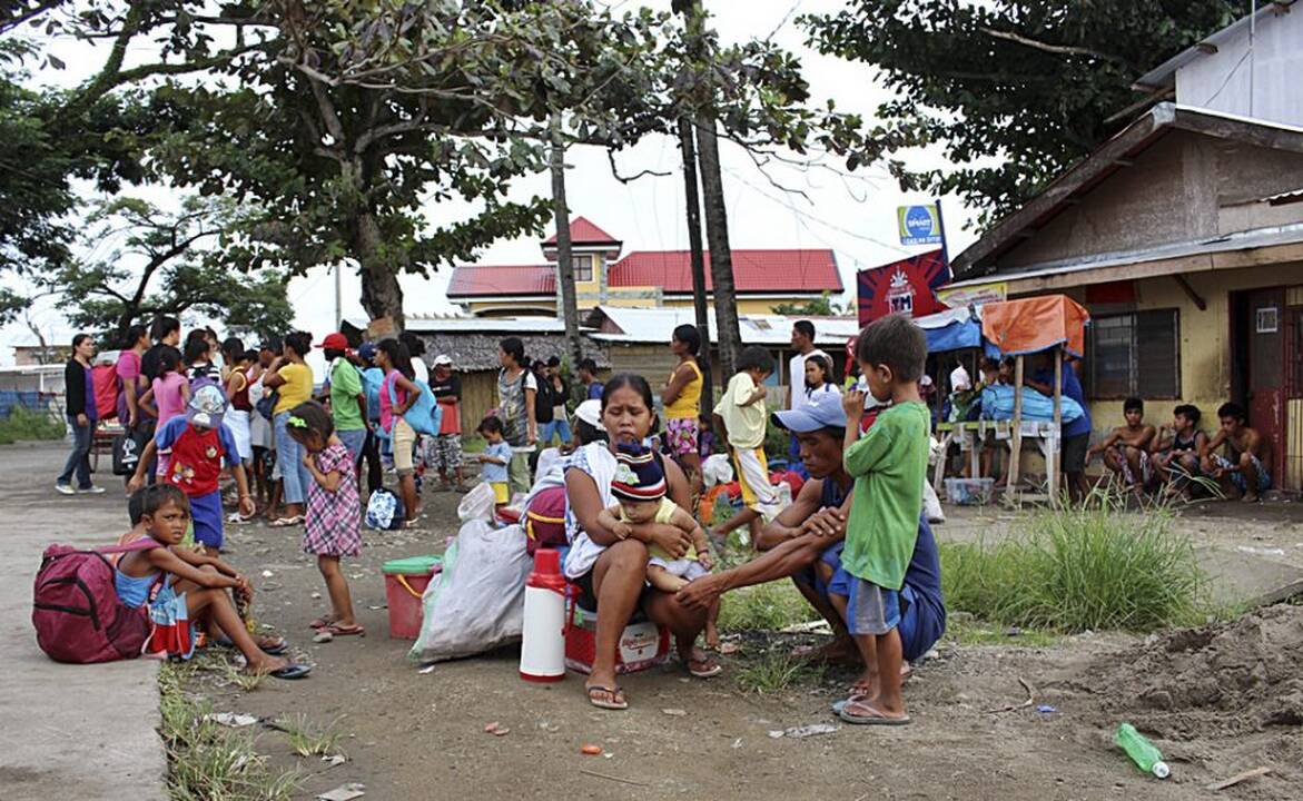 Filipinai ruošiasi supertaifūnui „Haiyan“