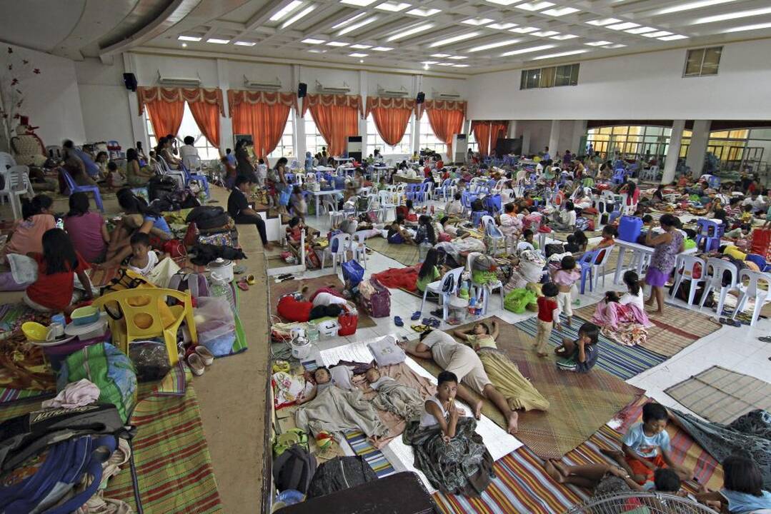 Filipinai ruošiasi supertaifūnui „Haiyan“