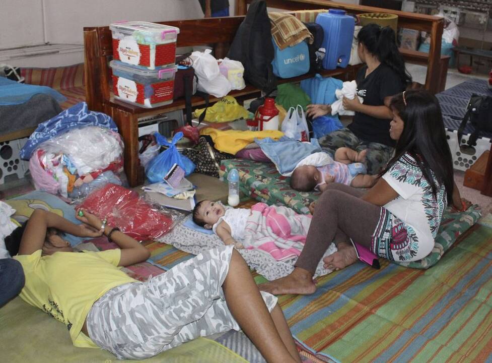 Filipinai ruošiasi supertaifūnui „Haiyan“
