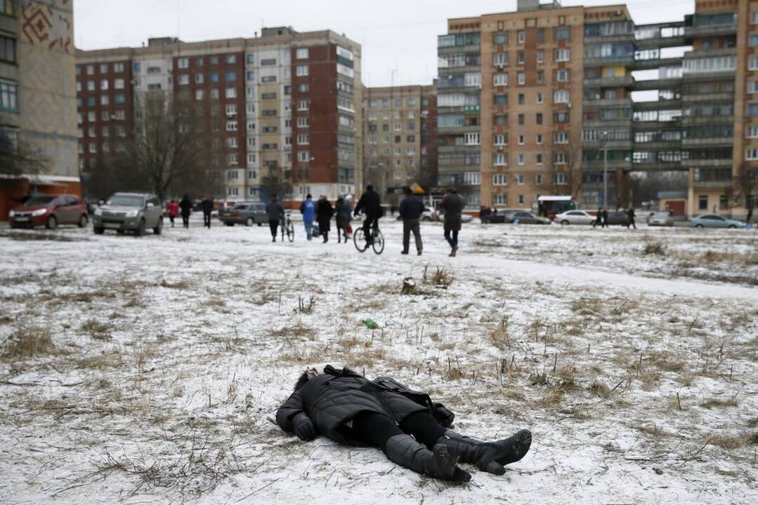 Raketų smūgiai į Kramatorską