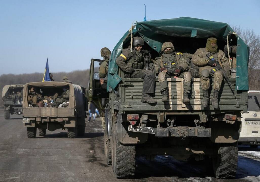 Ukrainos pajėgos palieka Debalcevę
