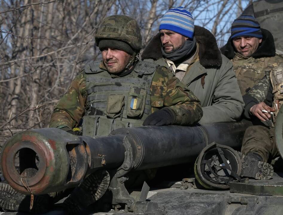 Ukrainos pajėgos palieka Debalcevę